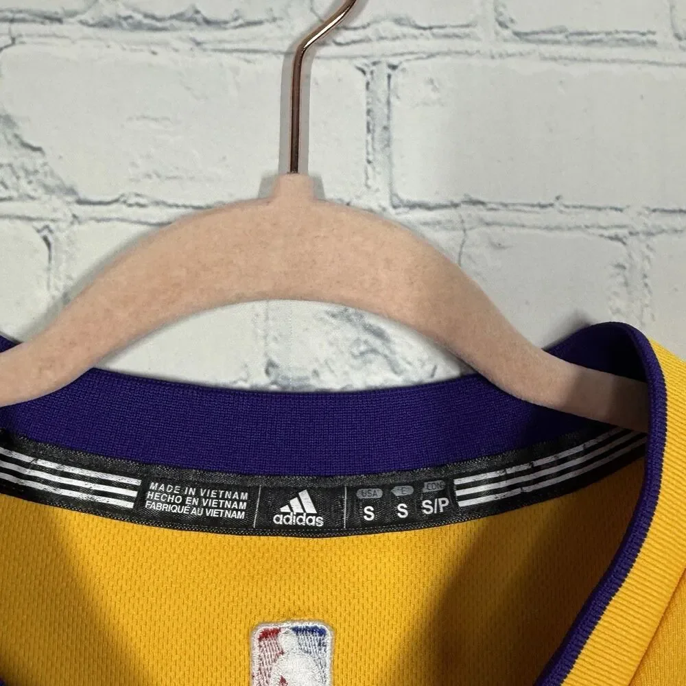 Adidas Adult Small D’Angelo Russell Los Angeles Lakers Jersey Collectible